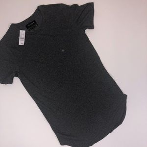 Pacsun Dark Gray Shirt Longer Fit